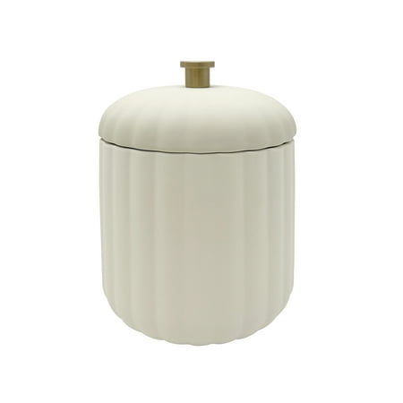 Beautiful by Drew Barrymore Bathroom Canister- Off White