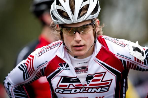 An intense Ryan Iddings pre-race.