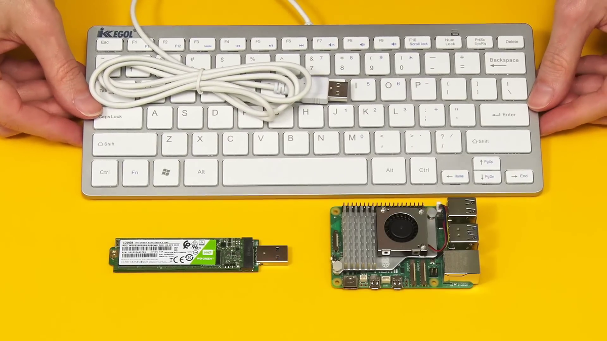 Raspberry Pi 500 Build Process