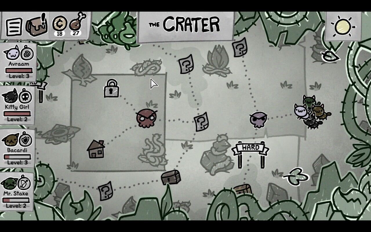 Screenshot of Mewgenics