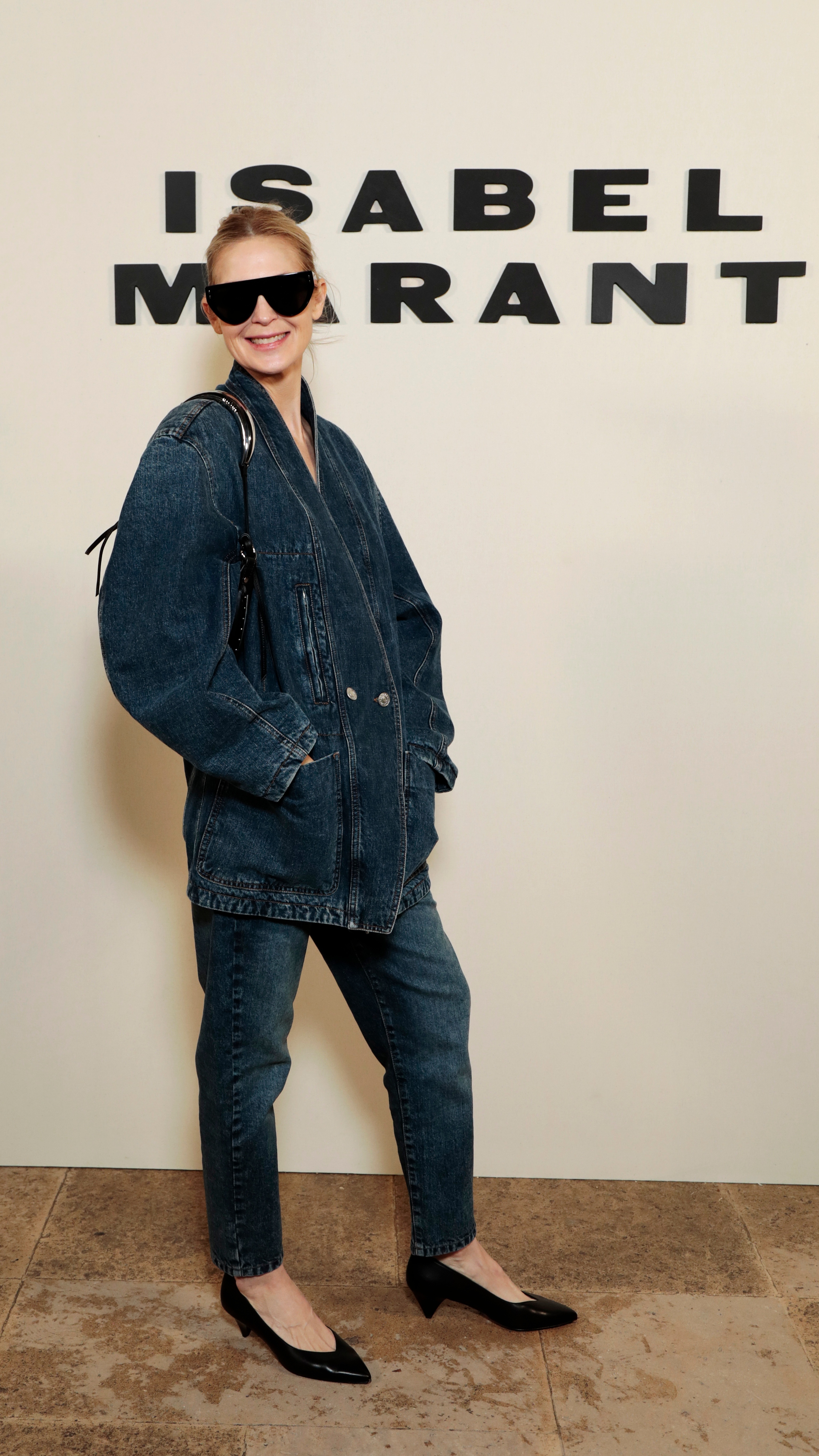 Kelly Rutherford attends the Isabel Marant Womenswear Fall/Winter 2024-2025 show as part of Paris Fashion Week on February 29, 2024 in Paris, France.