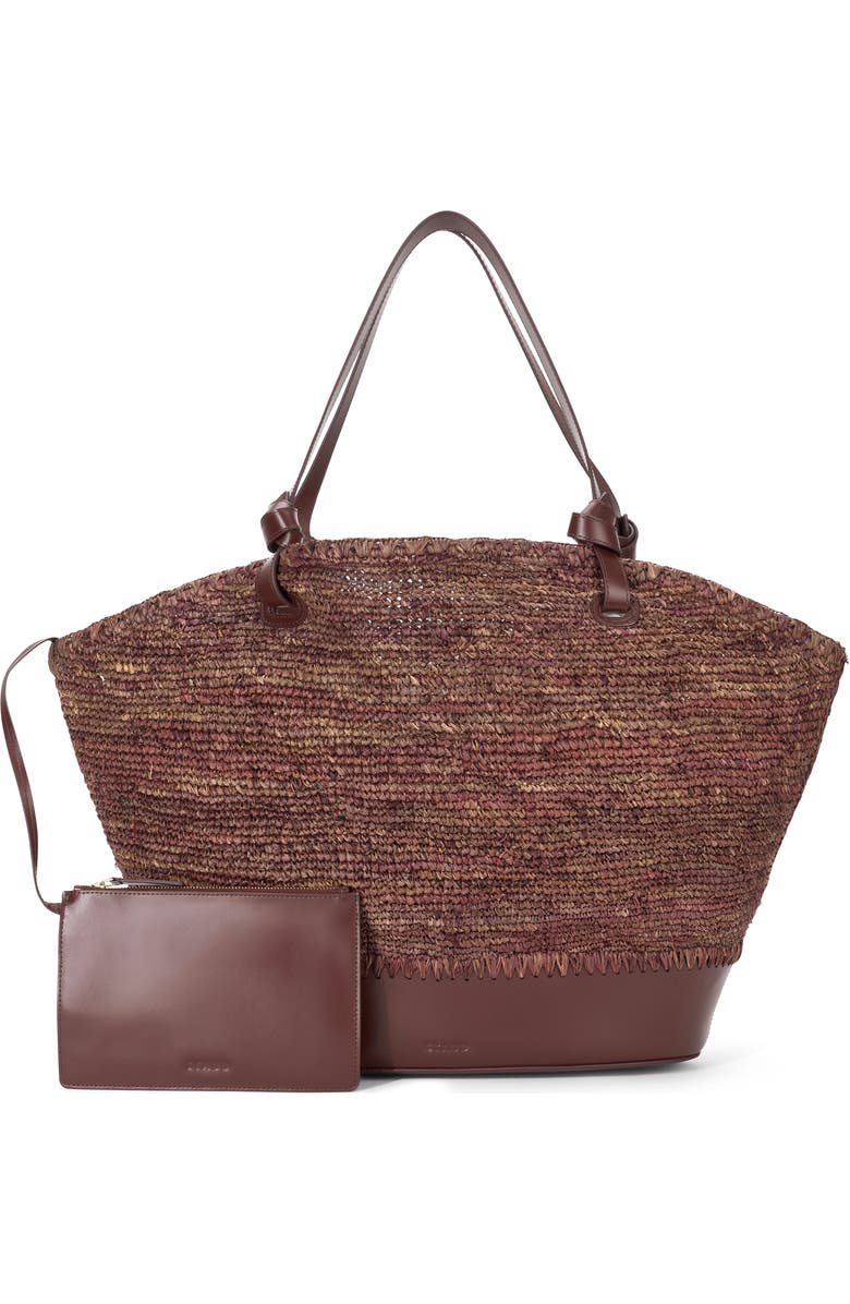 Squillo Raffia Tote