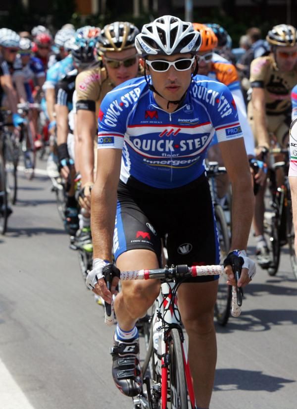 Dario Cataldo (Quick Step) finished second on stage 11