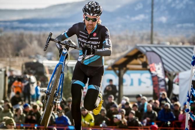 Jamie Driscoll (Raleigh-Clement) had a strong ride today for fourth place