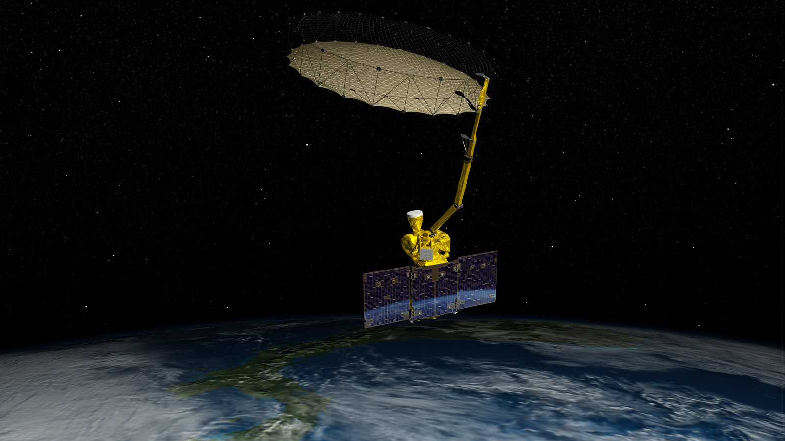 NASA&#039;s SMAP in Orbit: Artist&#039;s Concept