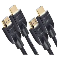 Amazon Basics Premium High-Speed 18-Gbps HDMI cables (6 ft., 2-pack)