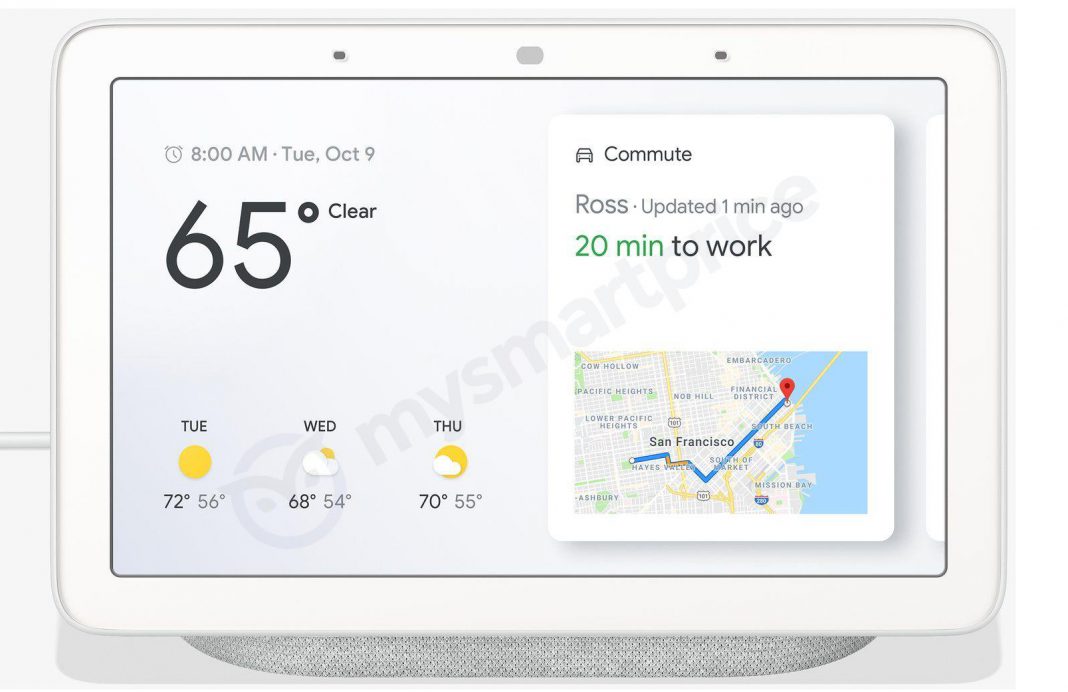 google smart hub screen
