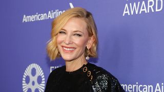 Cate Blanchett with mother of the bride hairstyle