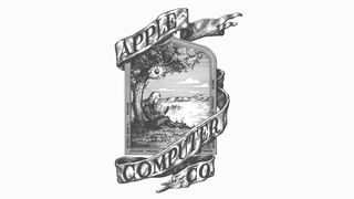 The first Apple logo