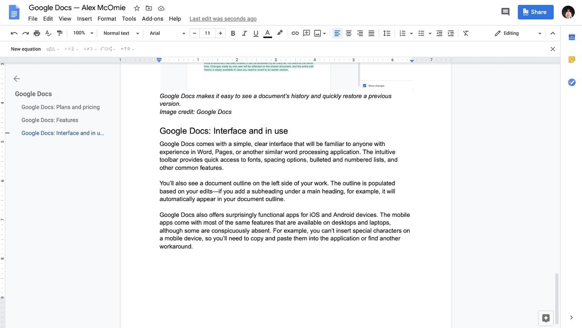 Google Docs review | TechRadar