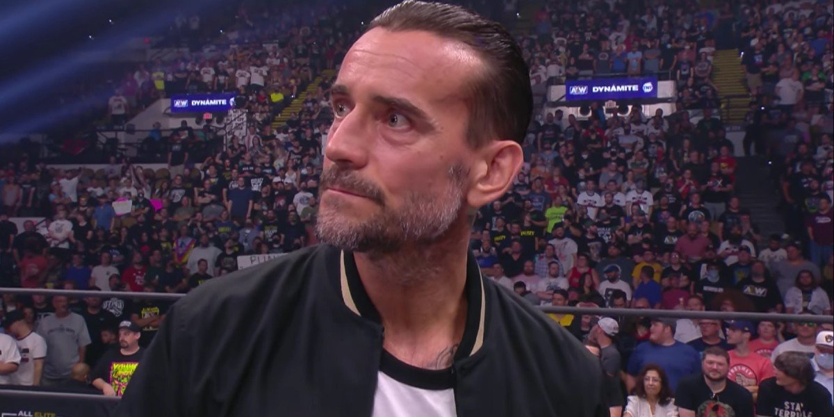 CM Punk in the ring on AEW Dynamite