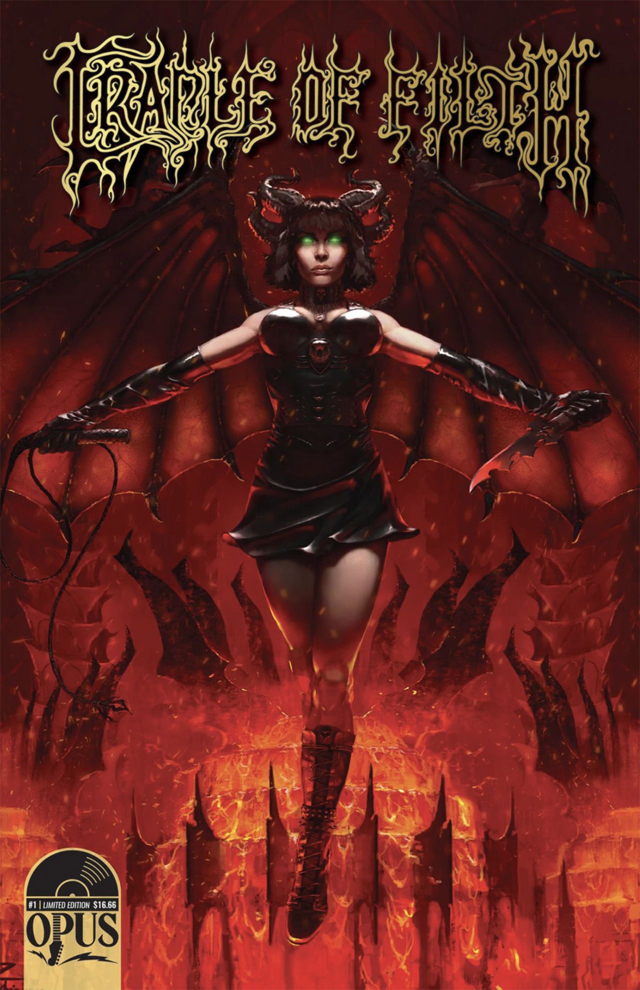 Cradle Of Filth comics and figures