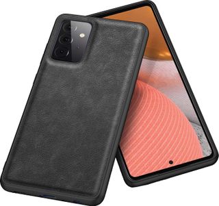 Kqimi Leather Cover Galaxy A72 Render