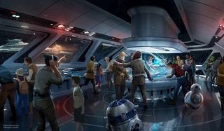 Concept Art of the Star Wars Hotel