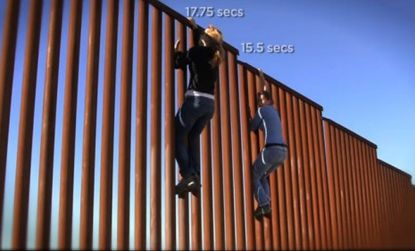 The filmmaker behind the viral video claims that it costs U.S. taxpayers roughly $4 million to build each mile of border fence.