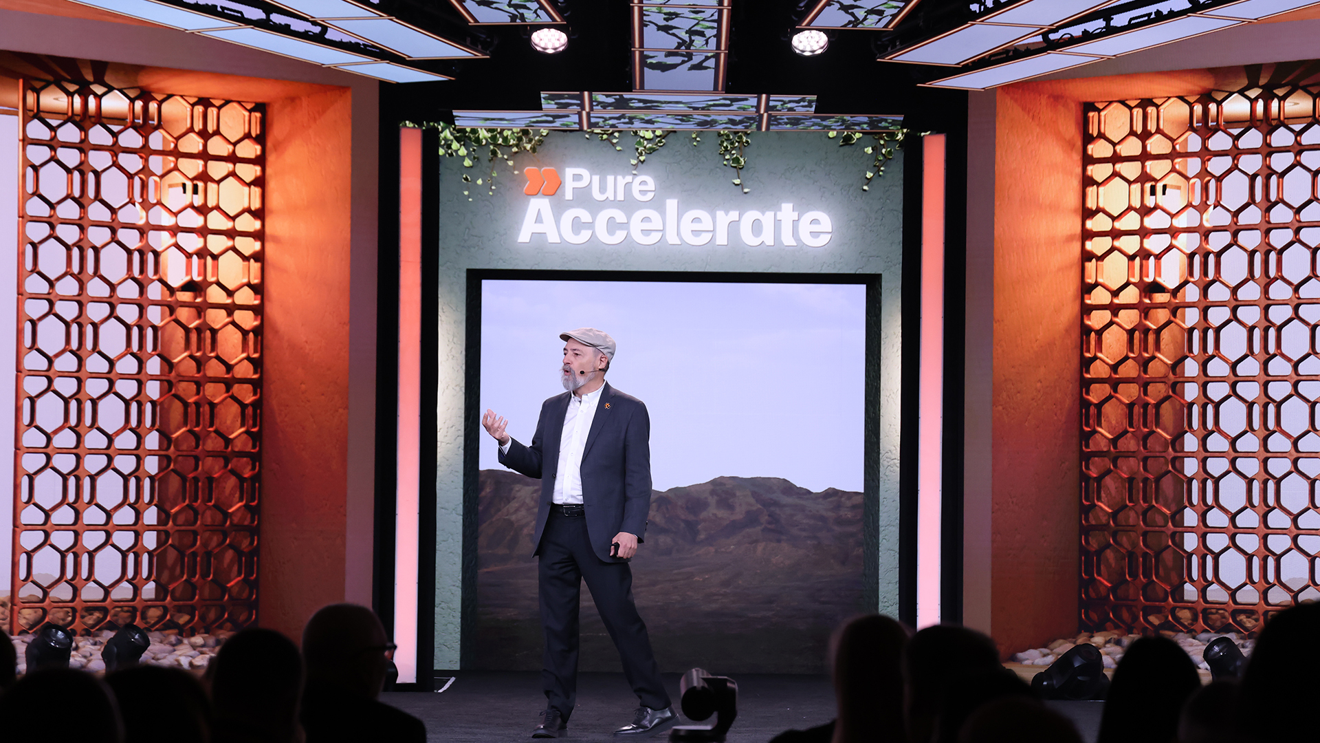 Everpure CEO Charlie Giancarlo on stage at Pure Accelerate 2026
