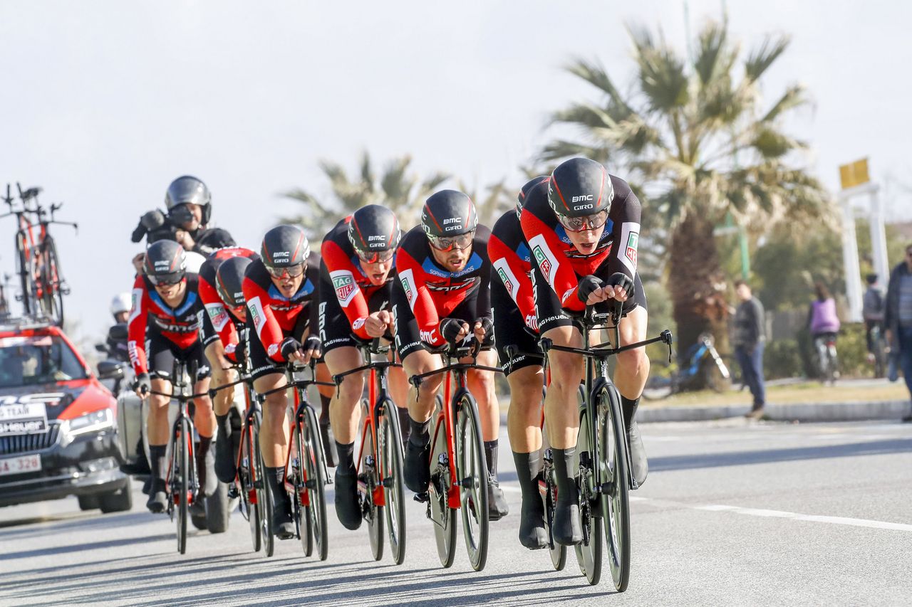 BMC Racing in the team time trial
