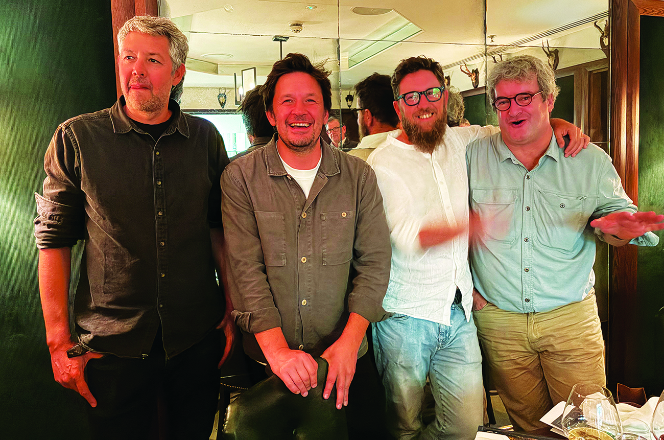 Rafael Urrejola, Mat&amp;iacute;as Riccitelli, Juampi Michelini and Derek Mossman Knapp