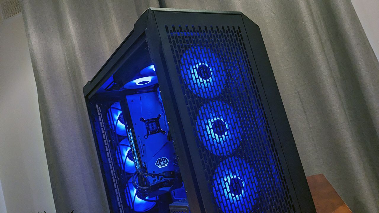 Thermaltake CTE C750 with extra CT140 fans