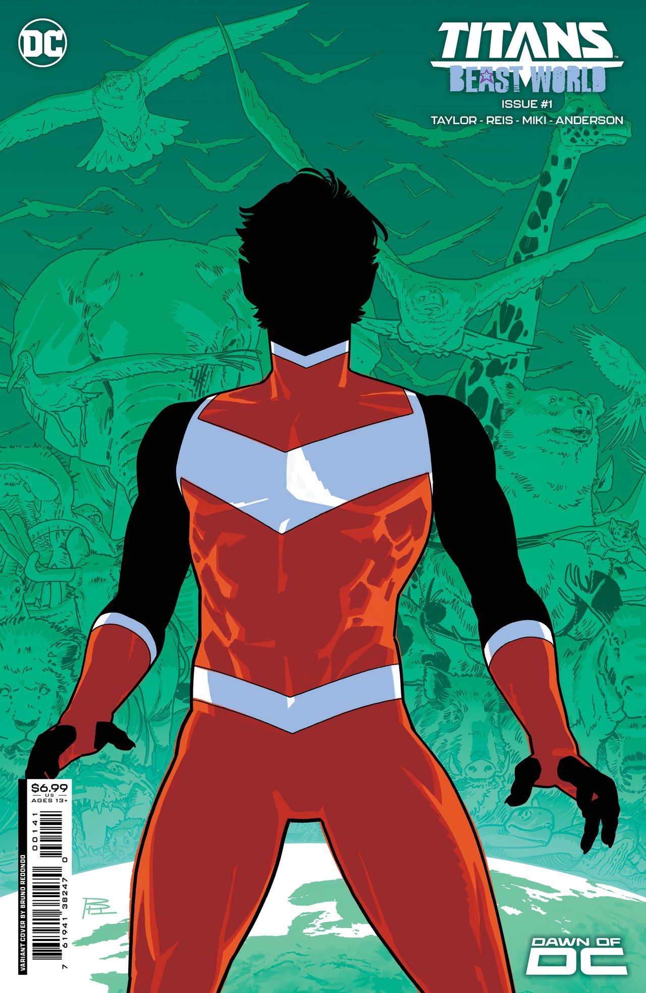 Covers from Titans: Beast World #1