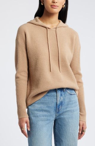 Wool & Cashmere Knit Hoodie