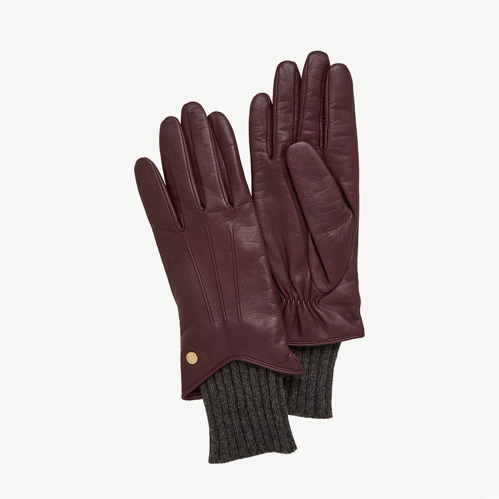Grange Gloves - Burgundy