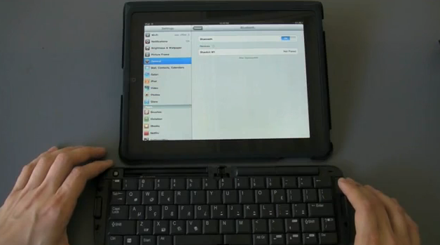 how to change name of bluetooth keyboard on ipad