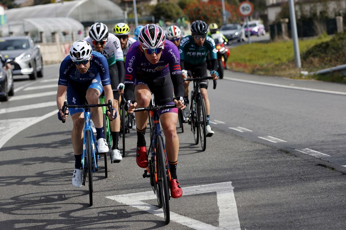 Gran Camino 2022 - 1st Edition - 1st stage Porrino - Vigo 166,4 km - 24/02/2022 - Jetse Bol (NED - Burgos - BH) - photo Luis Angel Gomez/SprintCyclingAgency&Acirc;&copy;2022
