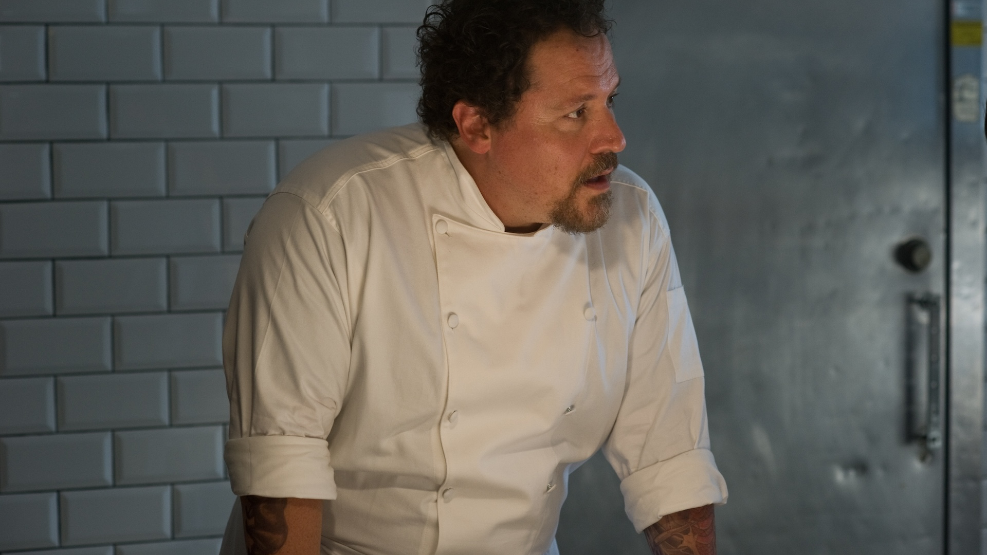 Jon Favreau as he appears in the film Chef