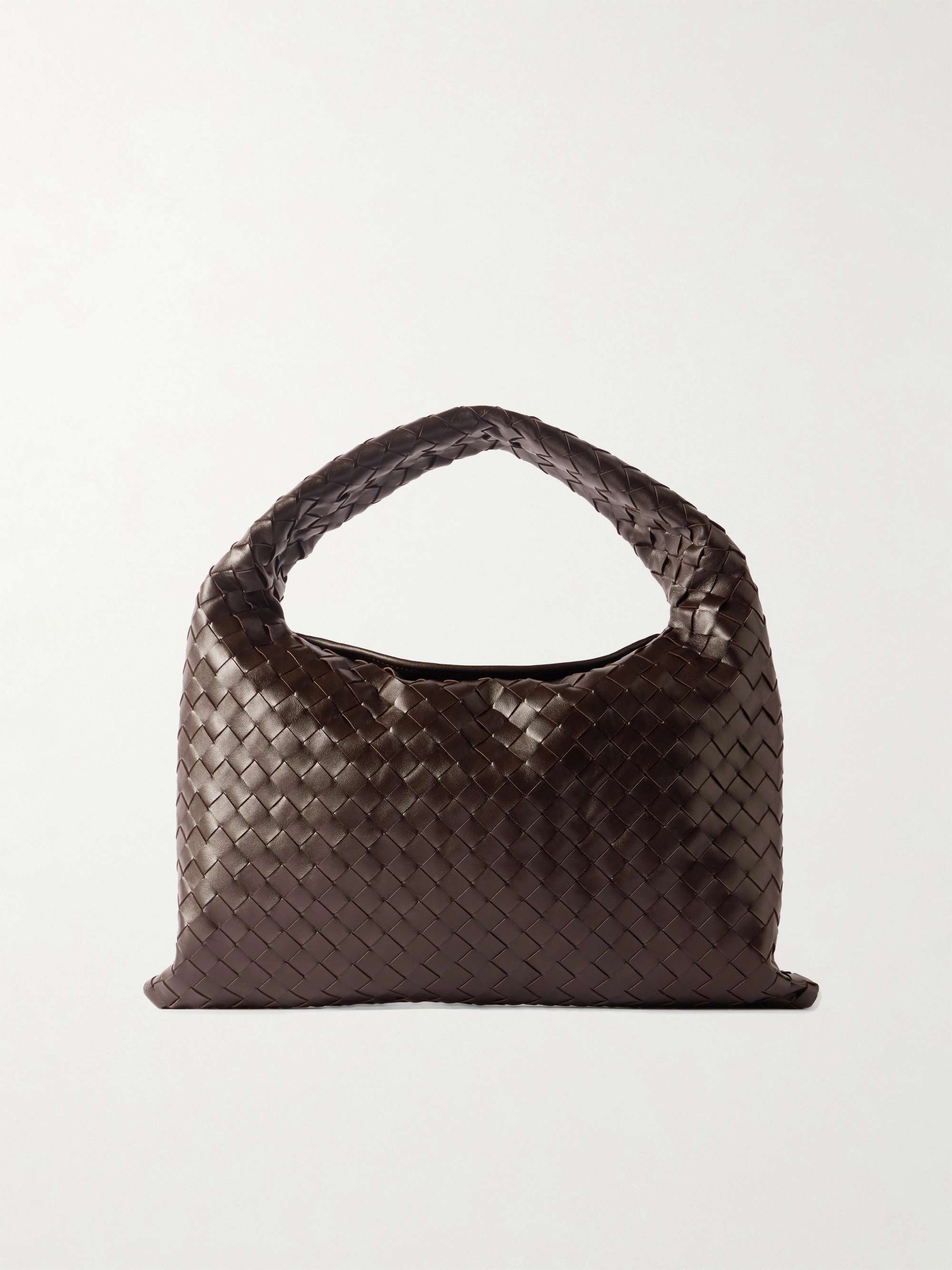 Hop Small Intrecciato Leather Tote
