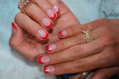I'm Calling It—Red French Tip Nails Will Be Huge This Summer Who What