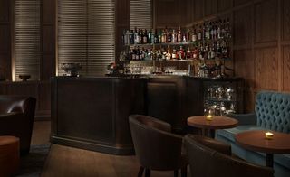 The cosy, den-like cocktail bar