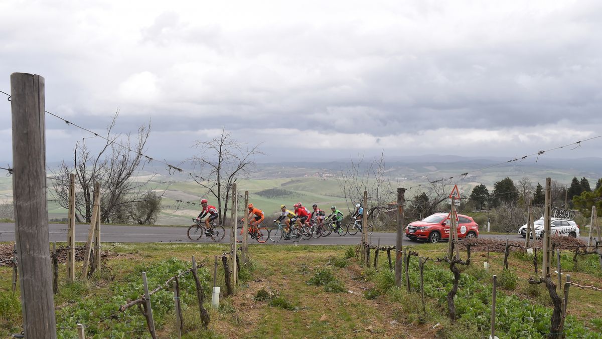 The race goes through the famous Chianti wine region