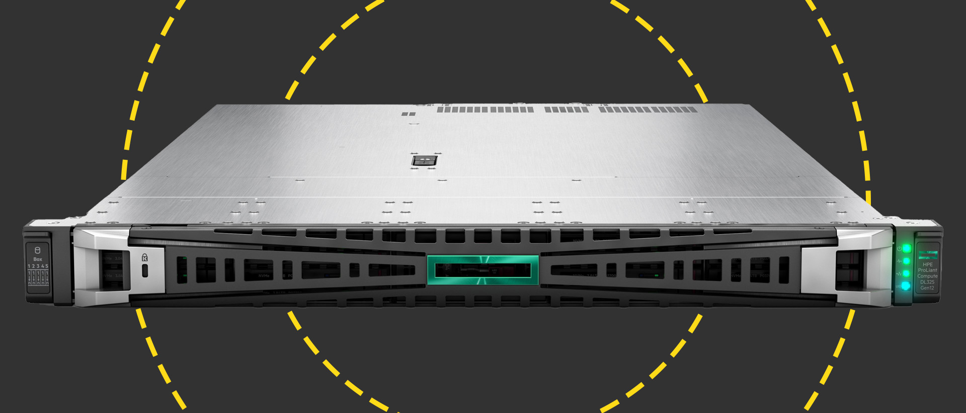 The HPE ProLiant DL325 Gen12 on the ITPro background
