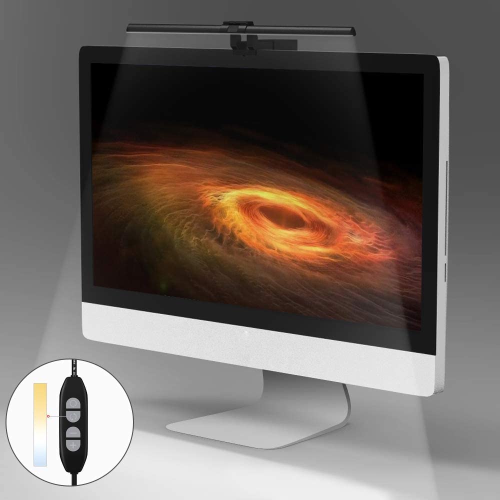 Лампа дисплея. Quntis Computer Monitor Lamp. Quntis led Monitor Light Bar. Светильник на монитор компьютера. Свет на монитор.