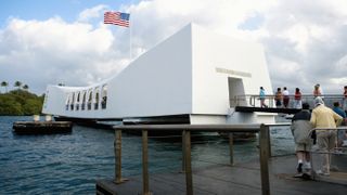 The USS Arizona Memorial, at Pearl Harbor in Honolulu, Hawaii, marks the resting place of the sailors and marines killed on USS Arizona during the attack on Pearl Harbor on Dec. 7, 1941.