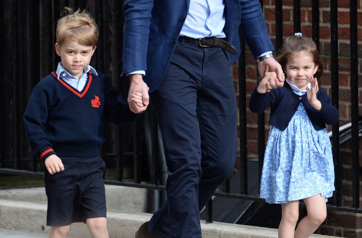 Prince George and Princess Charlotte