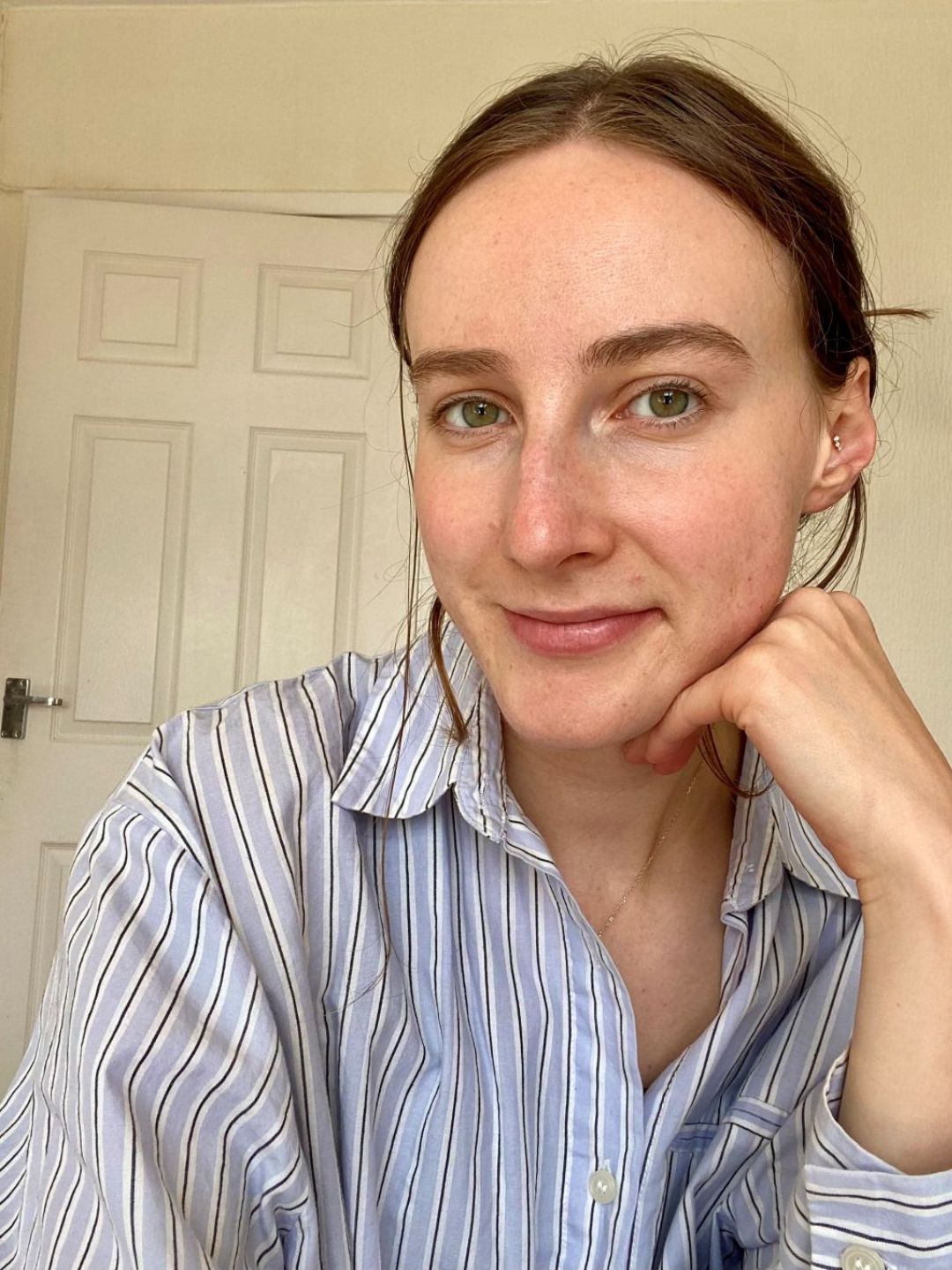 Health freelancer Katie Sims trying a new 20-minute wind down sleep ritual