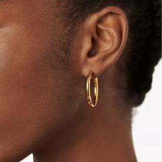 Selfridges gold hoops