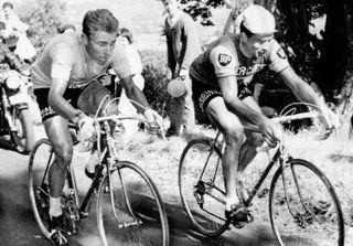 Anquetil and Poulidor depended on their agents during the sports chaotic 1950s.