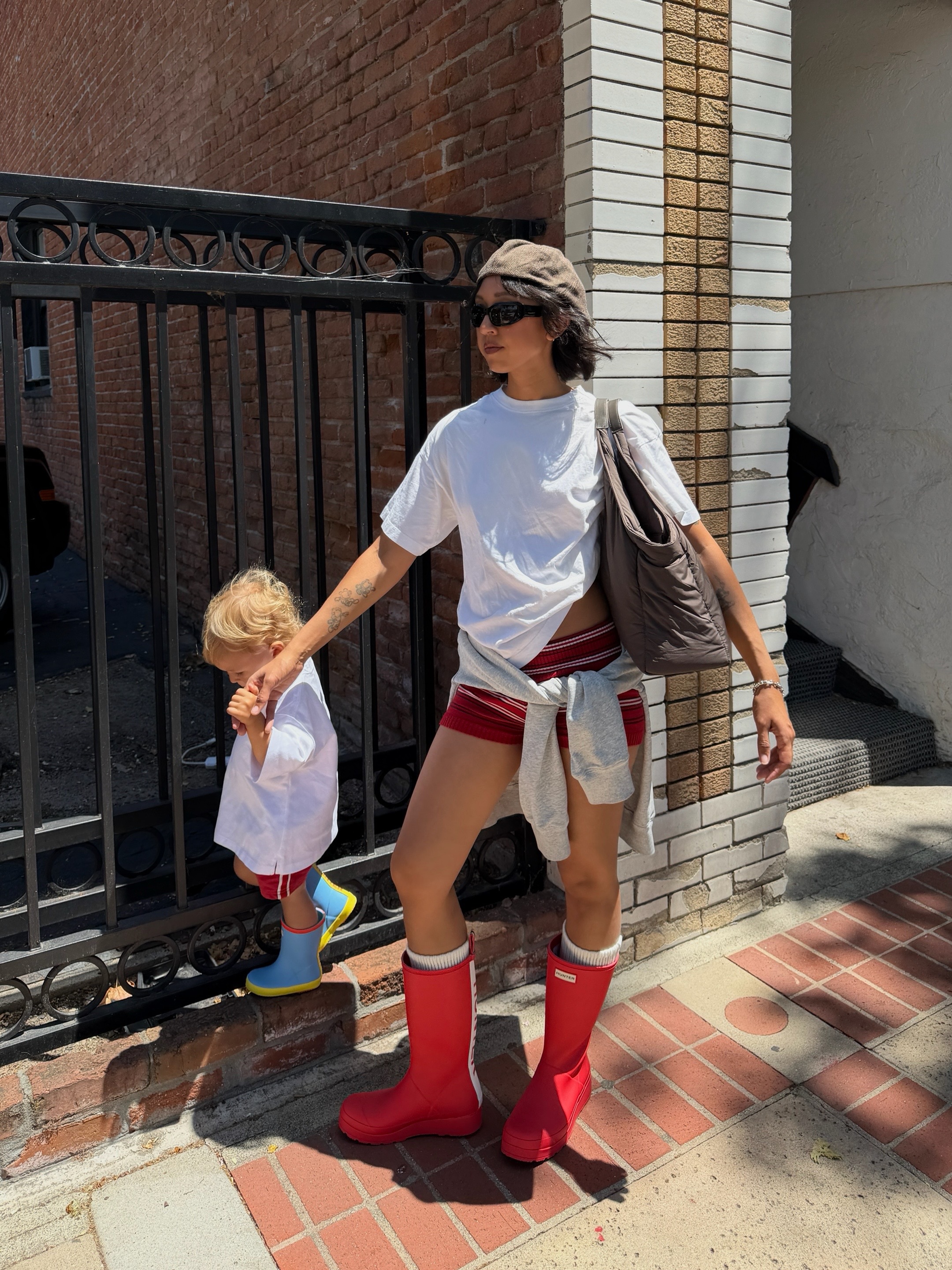 An image of a woman wearing colorful micro shorts trend summer 2026