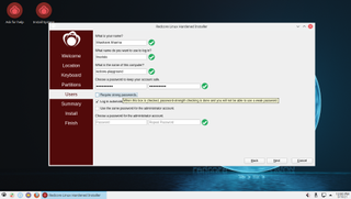 Screenshot of Redcore Linux 1
