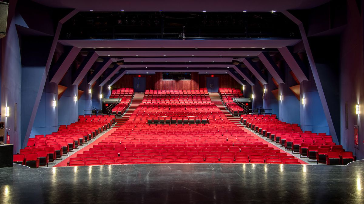 The Albert Dumouchel Theatre with its recent d&amp;b audiotechnik Y Series upgrade. 