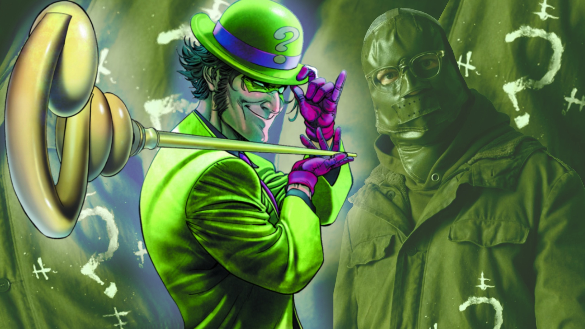 Riddler Arkham Origins Wallpaper