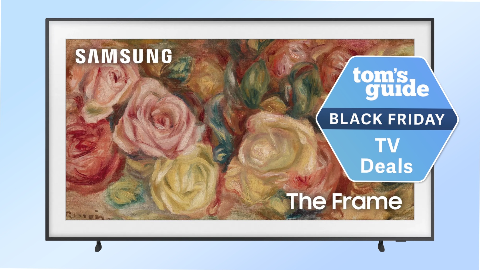 Samsung The Frame セールタグ