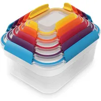 Joseph Joseph Nest Lock, 5 Piece Plastic Food Kitchen Storage Container set with lids - View at Amazon