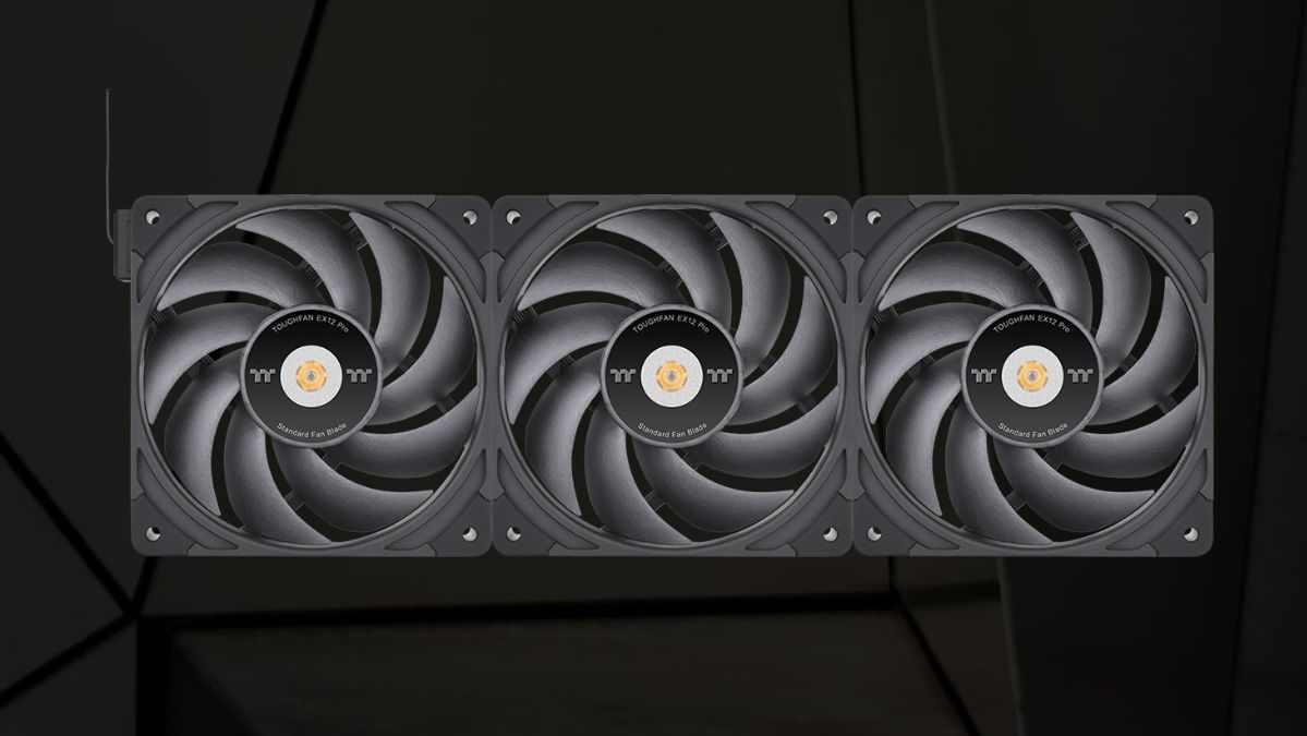 TOUGH FAN EX12 Pro 2個セット 120mm TOUGHFAN EX12 Pro High Static Pressure PC Cooling Fan