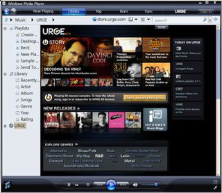 Microsoft partnered up with MTV URGE for a showdown with Apple iTunes. Read more here.