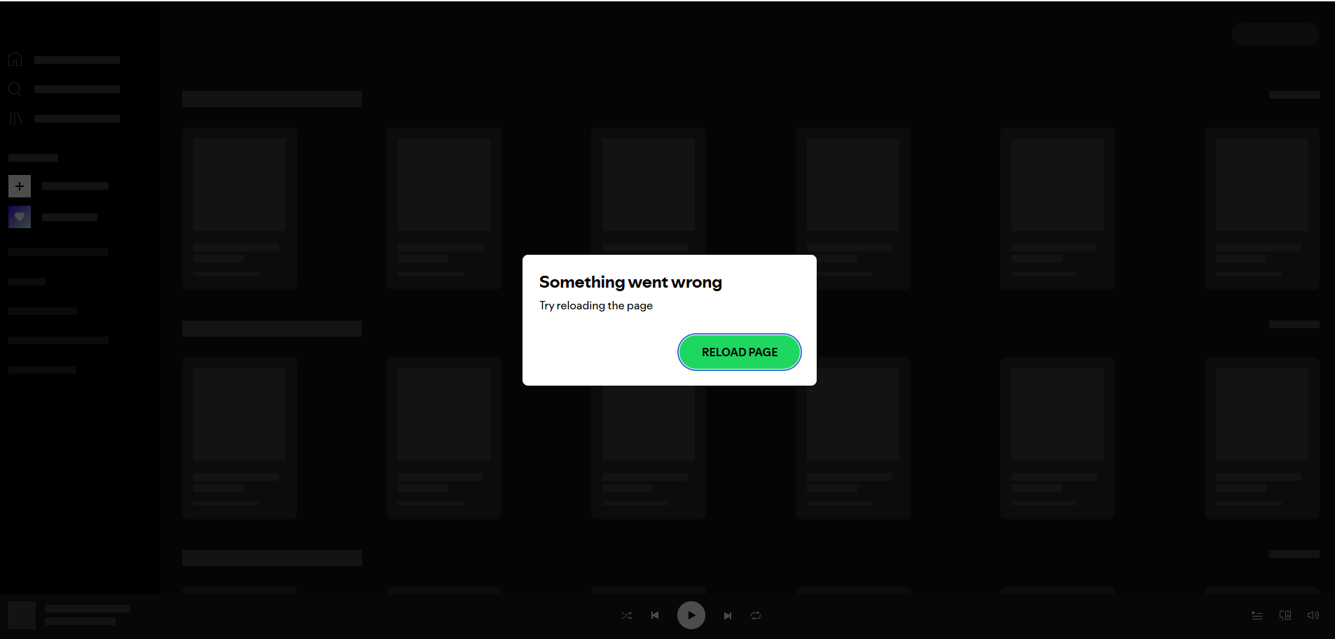 Spotify outage 8-5-26