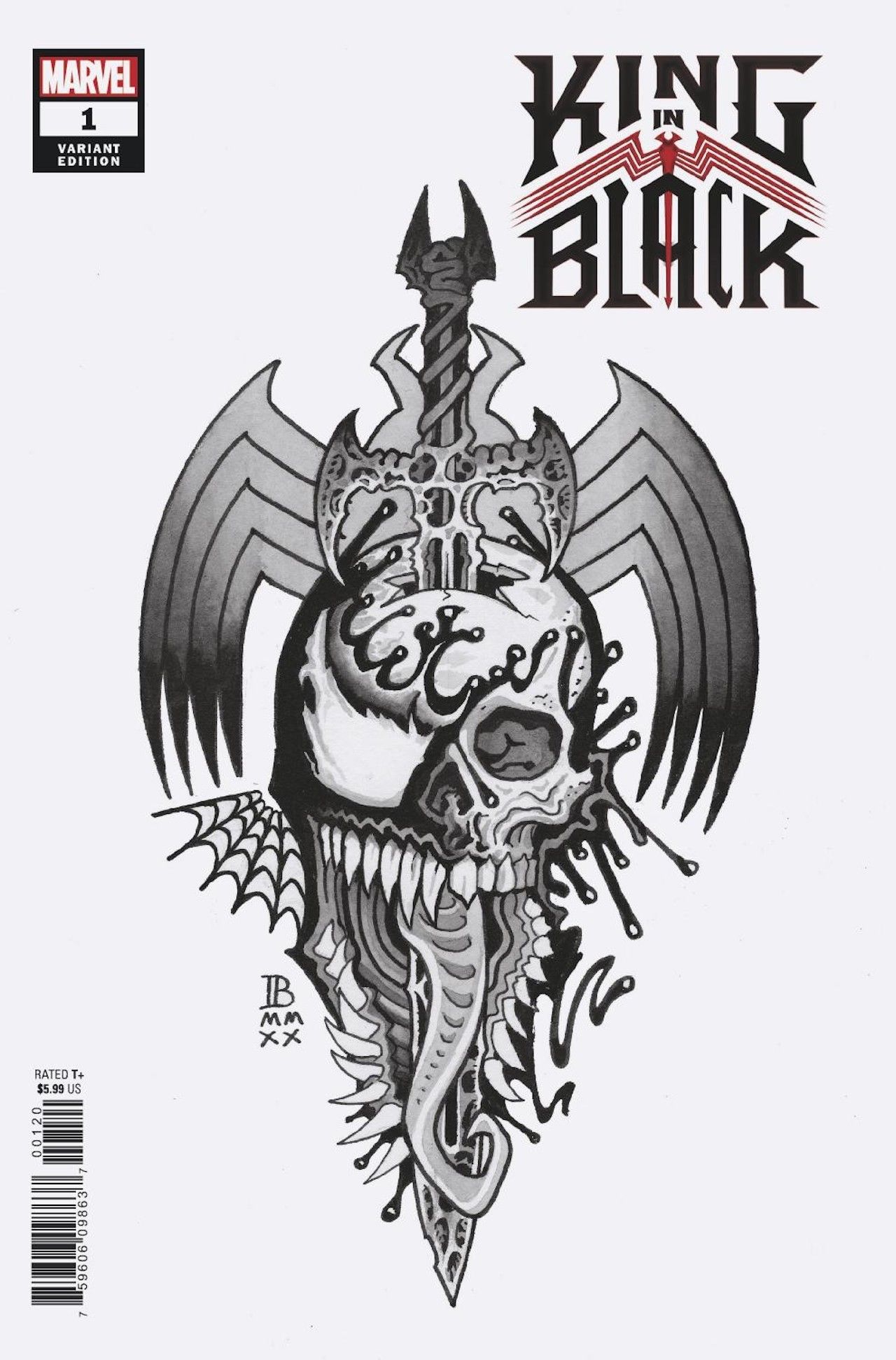 King in Black variant covers